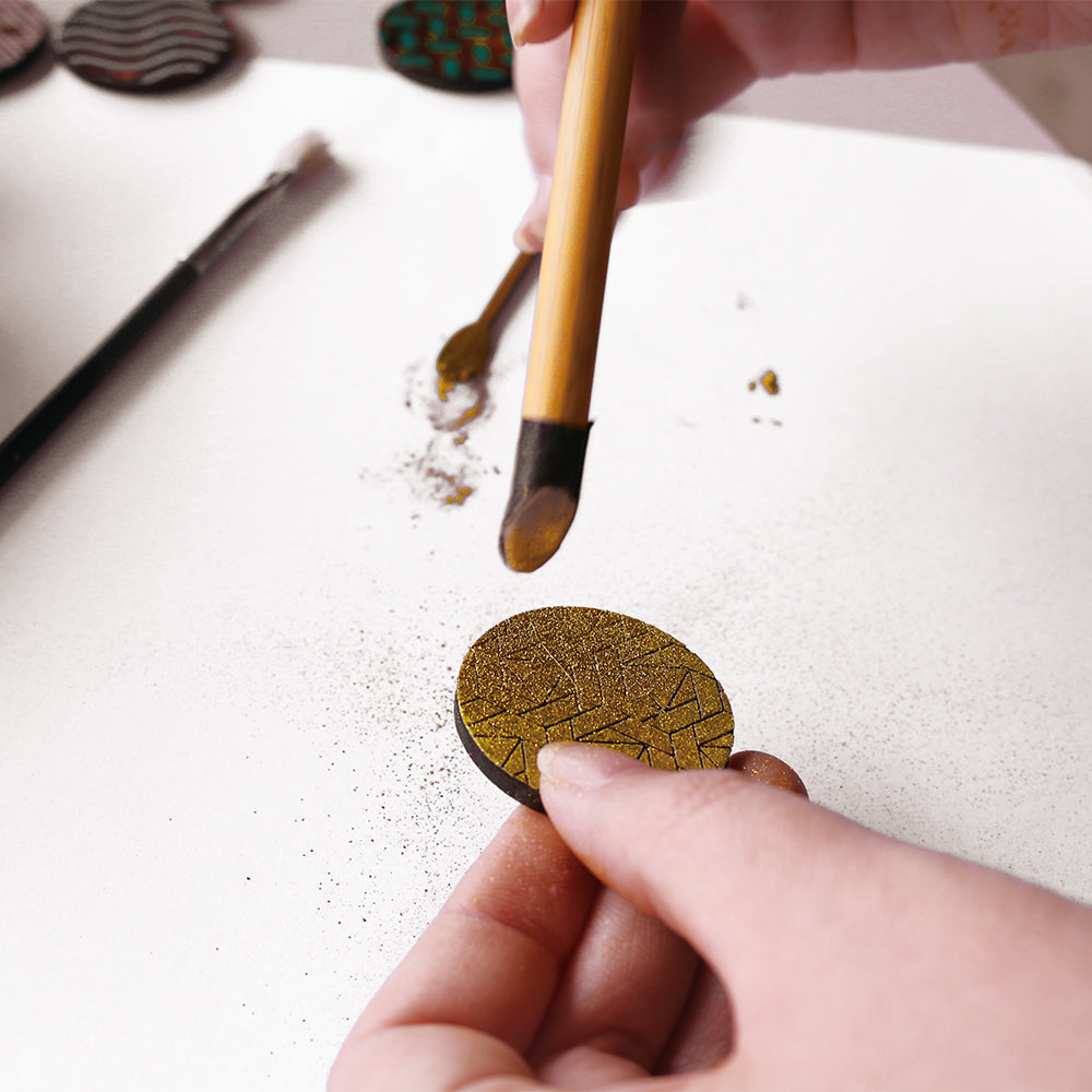 ブローチ KAVERS KVR_008 亀甲 (吉野 学)