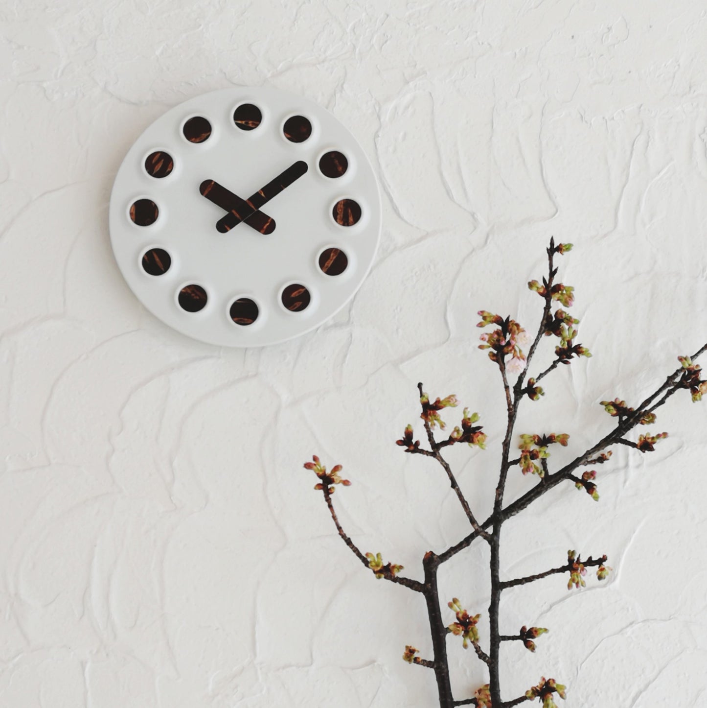 時計 桜クロック (TOMIOKA×YOnoBI)