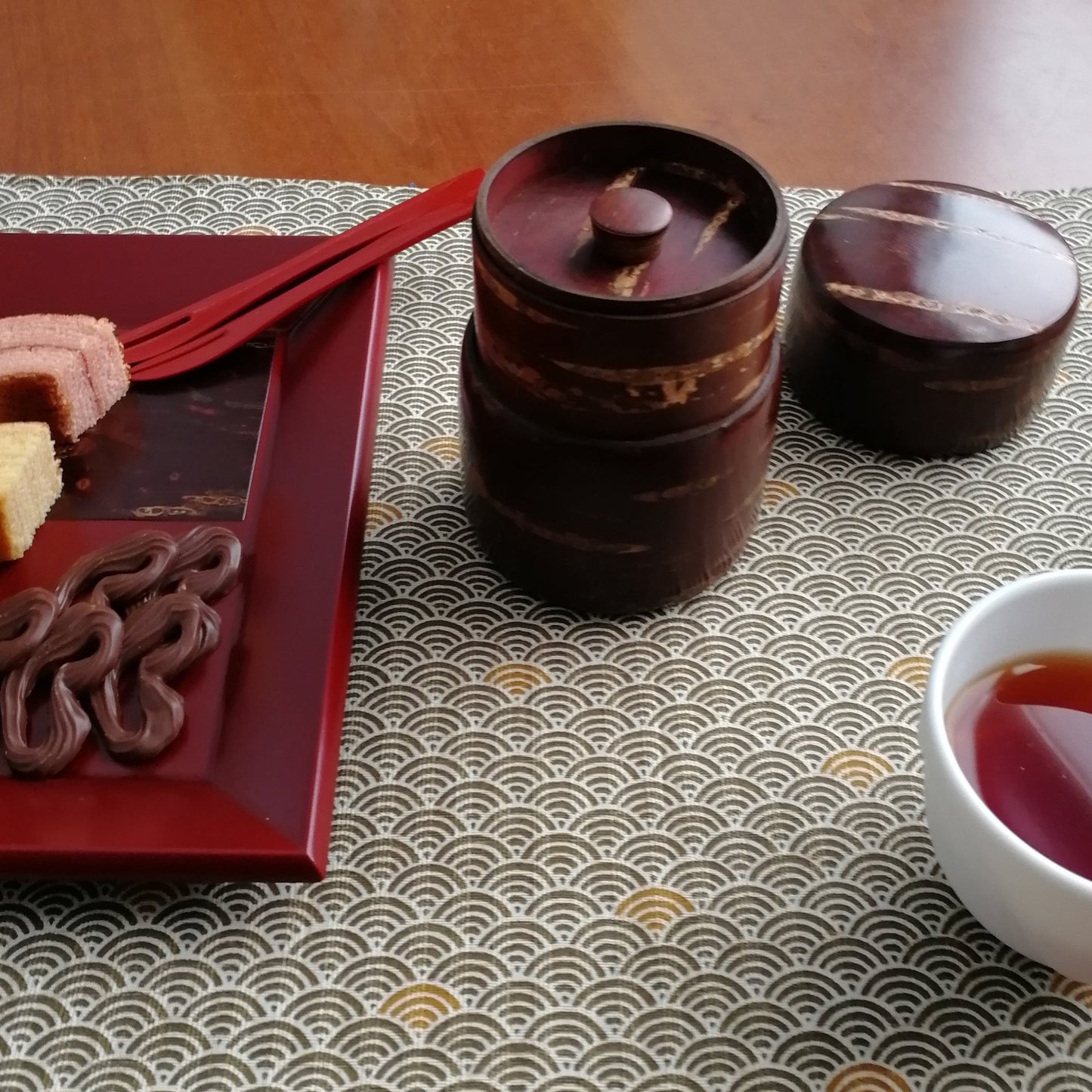 茶筒 胴盛 無地