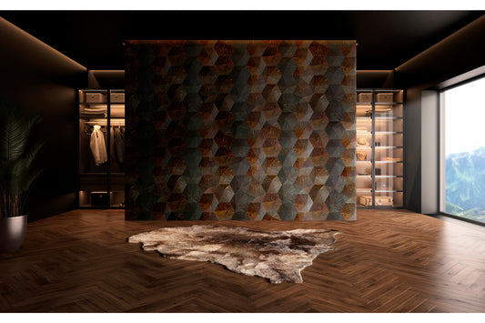 【Sensitive Wall Covering Panels】KIKKOUMON（Mauricio Clavero Kozlowski）